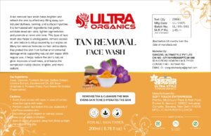 TAN REMOVAL FACE WASH