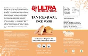 TAN REMOVAL FACE WASH (Sandalwood face wash)