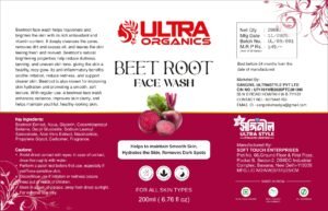 BEET ROOT FACE WASH