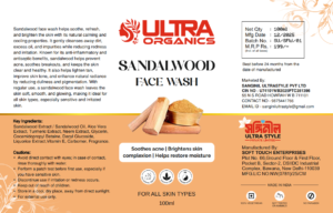 TAN REMOVAL FACE WASH (Sandalwood face wash)