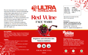 Red Wine FACE WASH